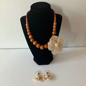 Vintage Necklace and Earrings